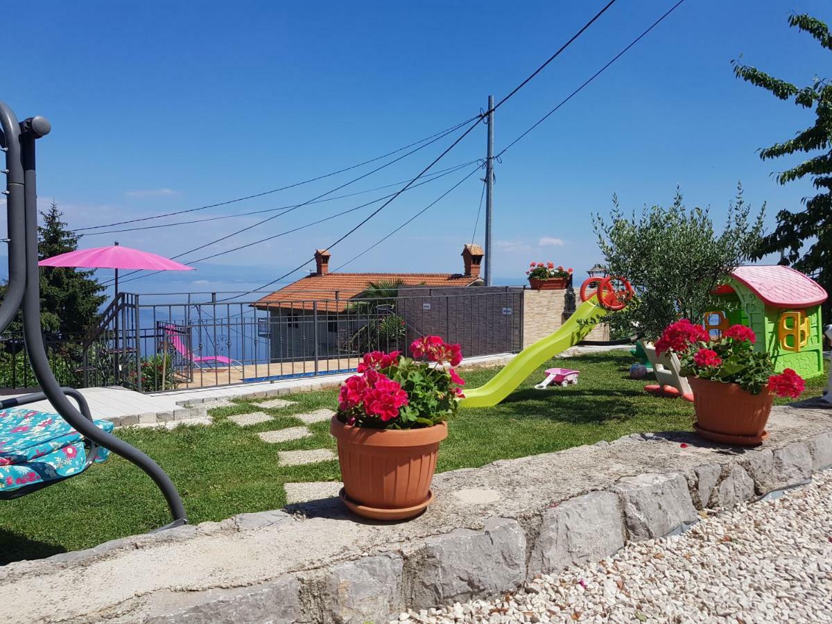 Villa House Anastazia With Spectacular View Lovran Exterior foto
