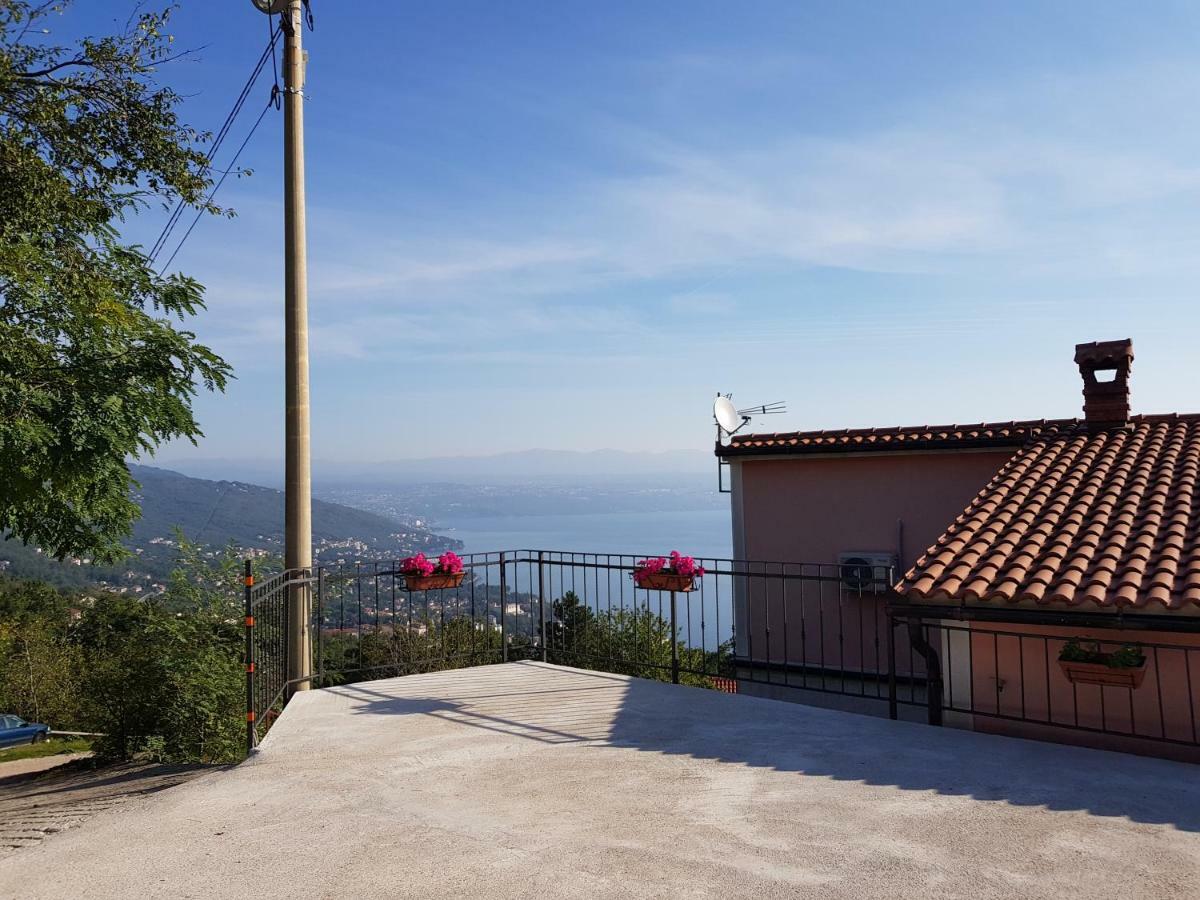 Villa House Anastazia With Spectacular View Lovran Exterior foto